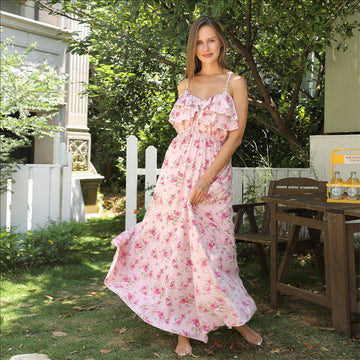 Women's Floral Printed Dresses - Image 2