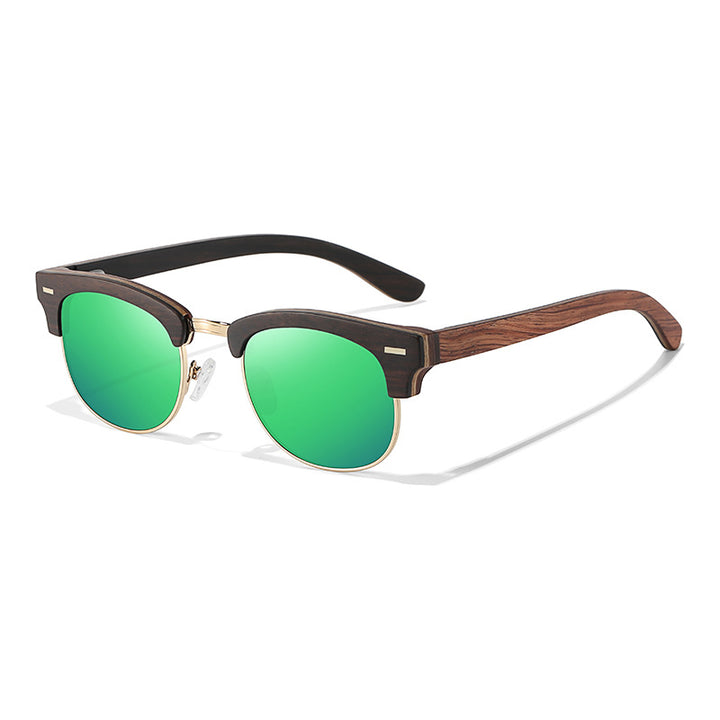 Semi-rimless Fashion Men's And Women's Polarized Sunglasses UV400 - Image 2