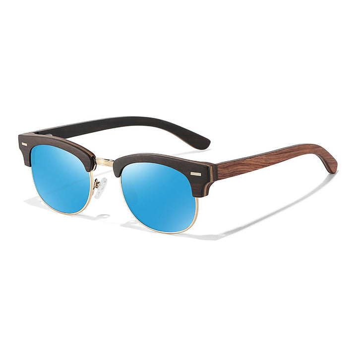 Semi-rimless Fashion Men's And Women's Polarized Sunglasses UV400 - Image 3