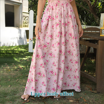 Women's Floral Printed Dresses - Image 3