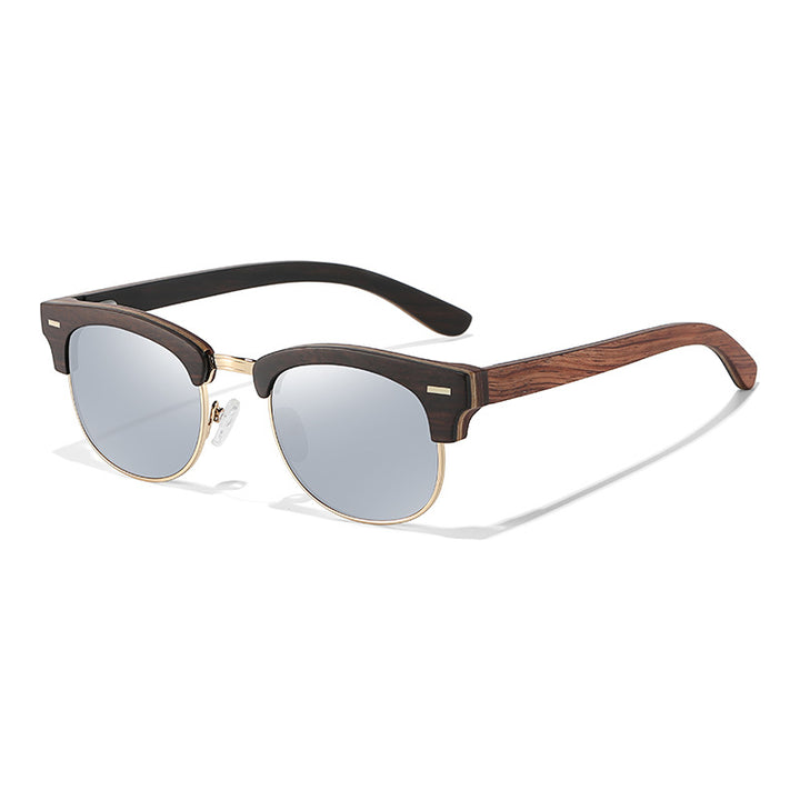 Semi-rimless Fashion Men's And Women's Polarized Sunglasses UV400 - Image 6
